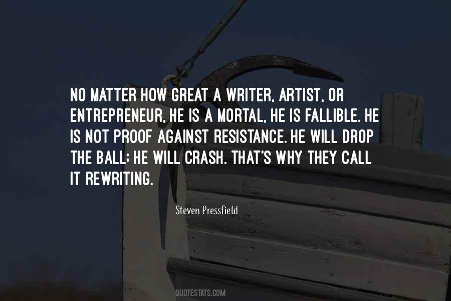 Writer Quotes #1856356