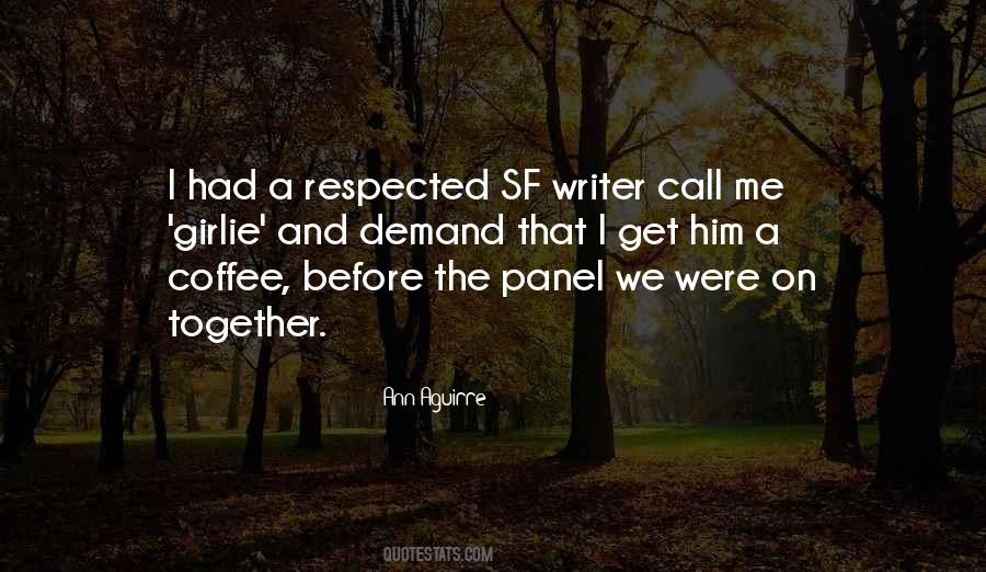 Writer's Coffee Quotes #1757326