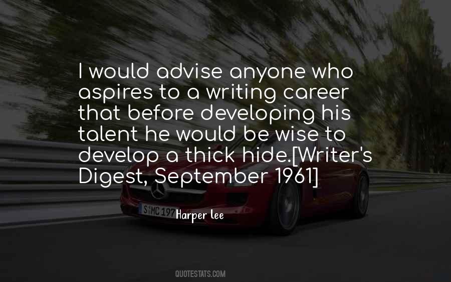 Writer's Digest Quotes #1105455