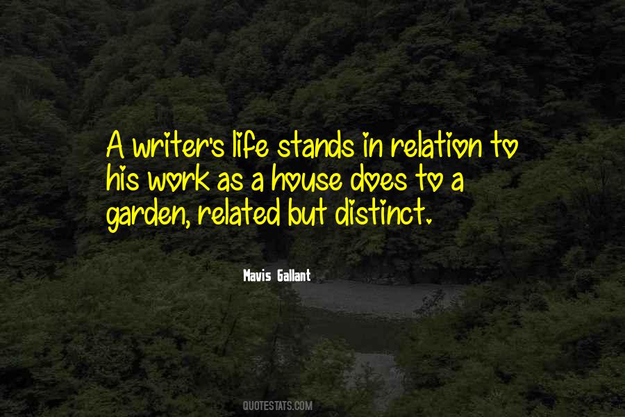 Writer's Life Quotes #1506990