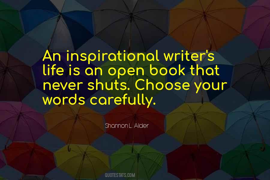 Writer's Life Quotes #1685488