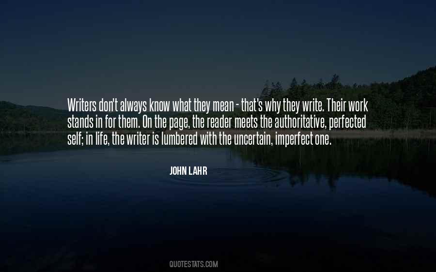 Writer's Life Quotes #434561