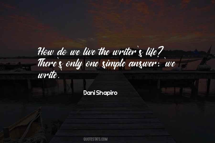 Writer's Life Quotes #739105