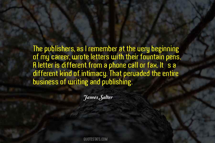 Writing And Publishing Quotes #988595