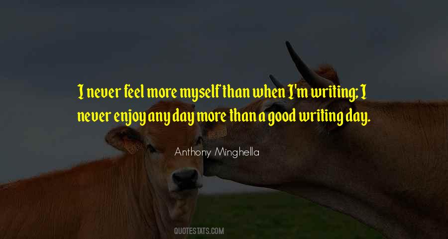 Writing Good Quotes #70950