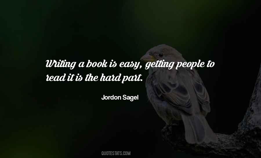 Writing Is Hard Quotes #530603