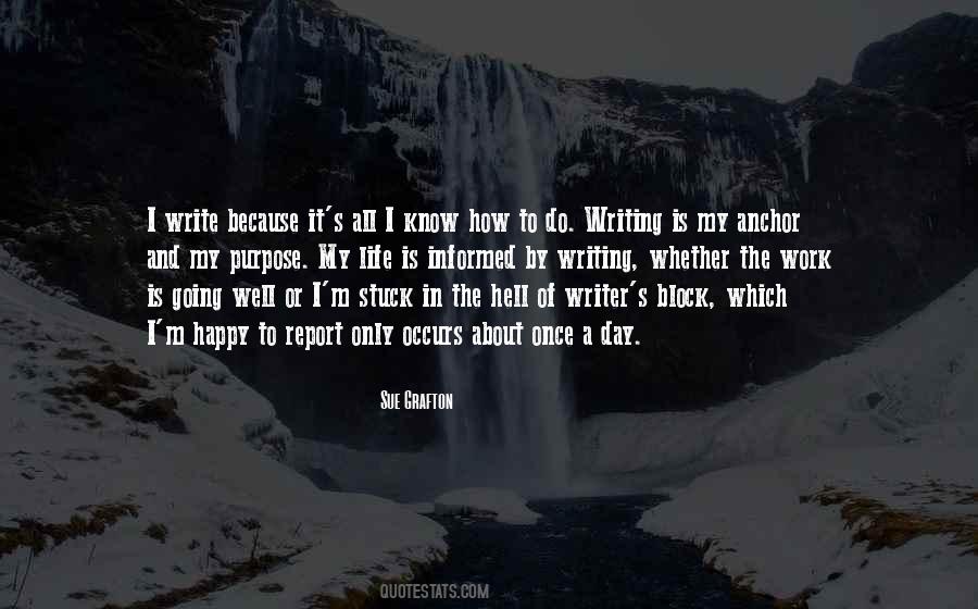 Writing Is Hell Quotes #383628 Writing Is Hell Quotes #383628