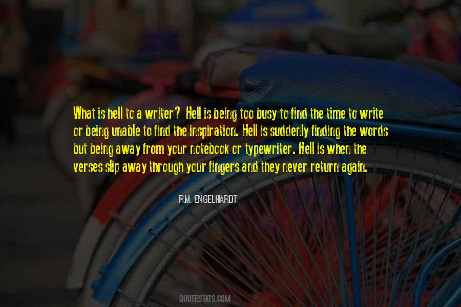 Writing Is Hell Quotes #668261 Writing Is Hell Quotes #668261