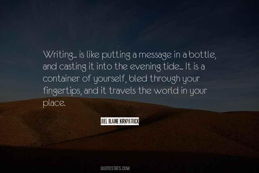 Writing Is Like Quotes #1508945