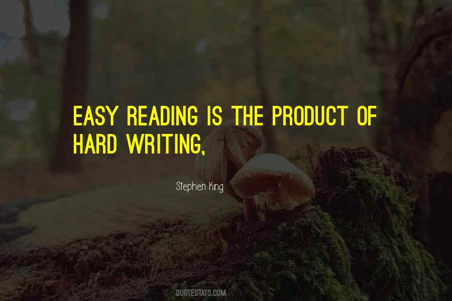 Writing Is Not Easy Quotes #145515