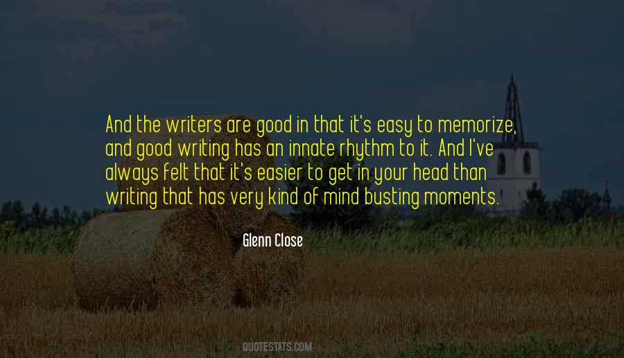 Writing Is Not Easy Quotes #184299