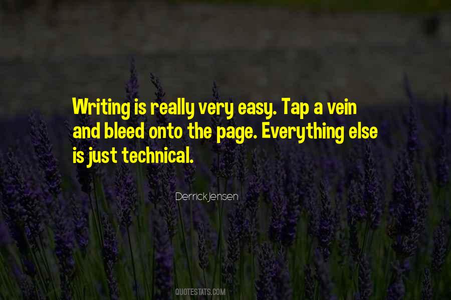 Writing Is Not Easy Quotes #414215