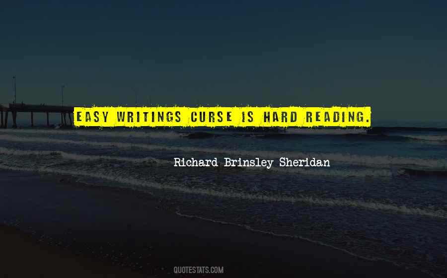 Writing Is Not Easy Quotes #417107