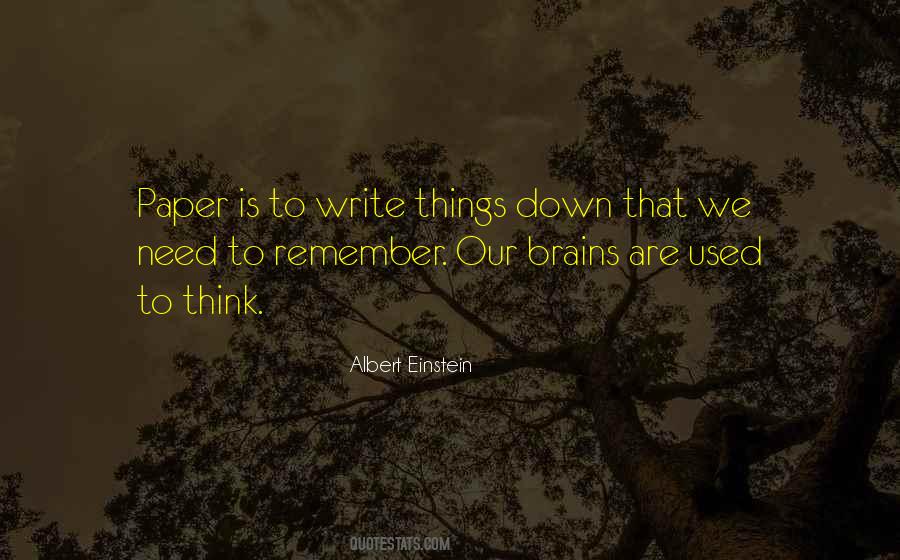 Writing Is Thinking Quotes #162748