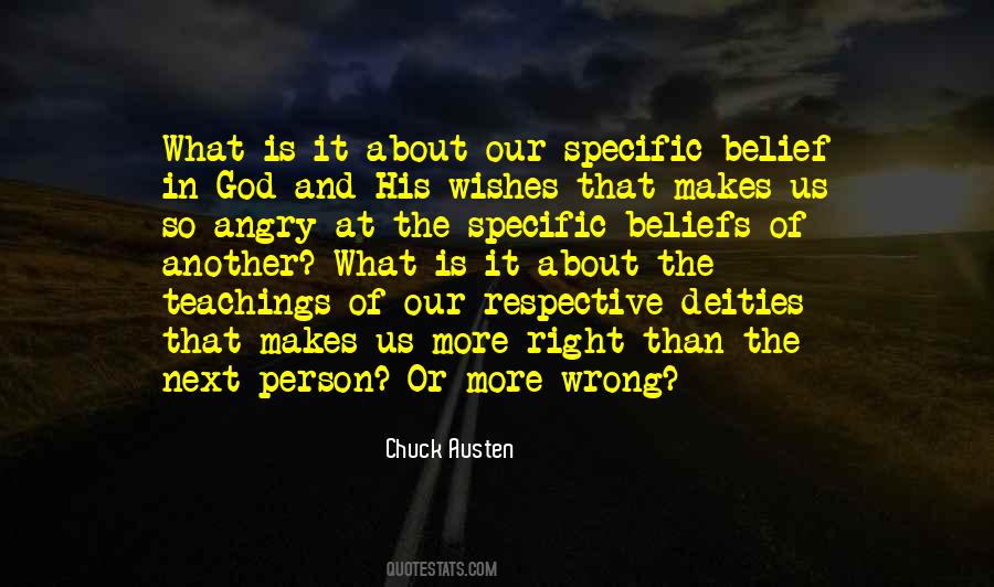 Wrong Beliefs Quotes #1345472