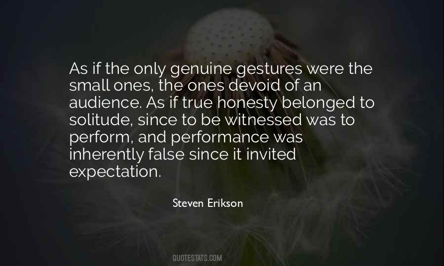 Quotes About Small Gestures #1498599