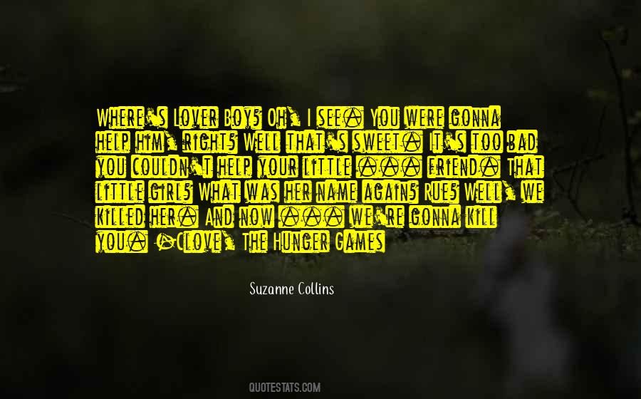 Quotes About Rue The Hunger Games #1543873