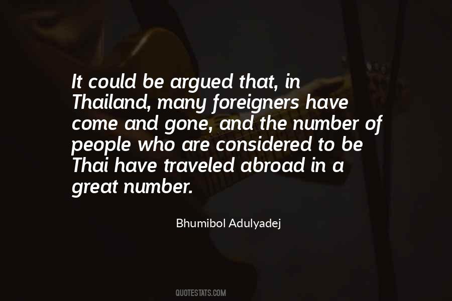 Quotes About Thailand #227521