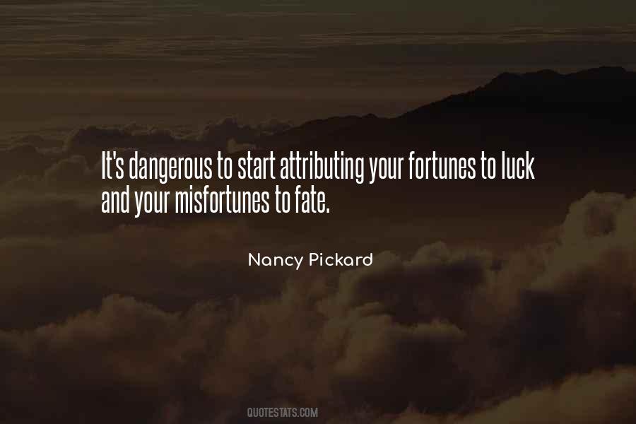 Quotes About Luck And Fate #1412968