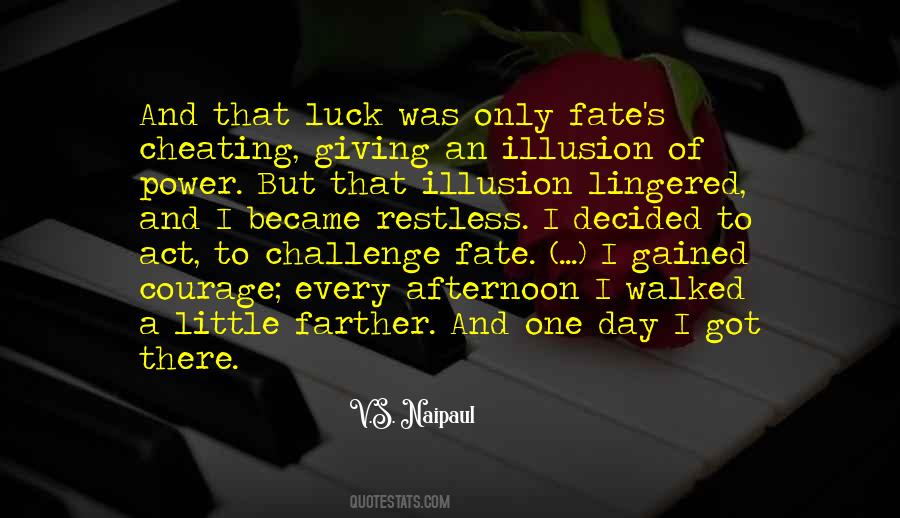 Quotes About Luck And Fate #52025