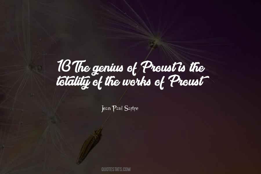 Quotes About Proust #1048182