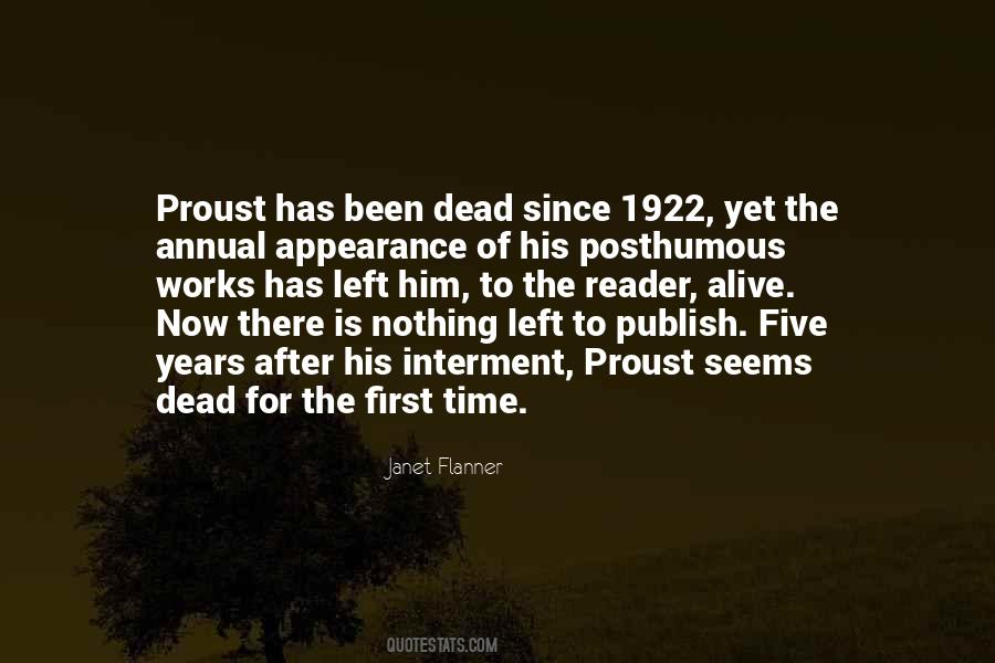 Quotes About Proust #1216452