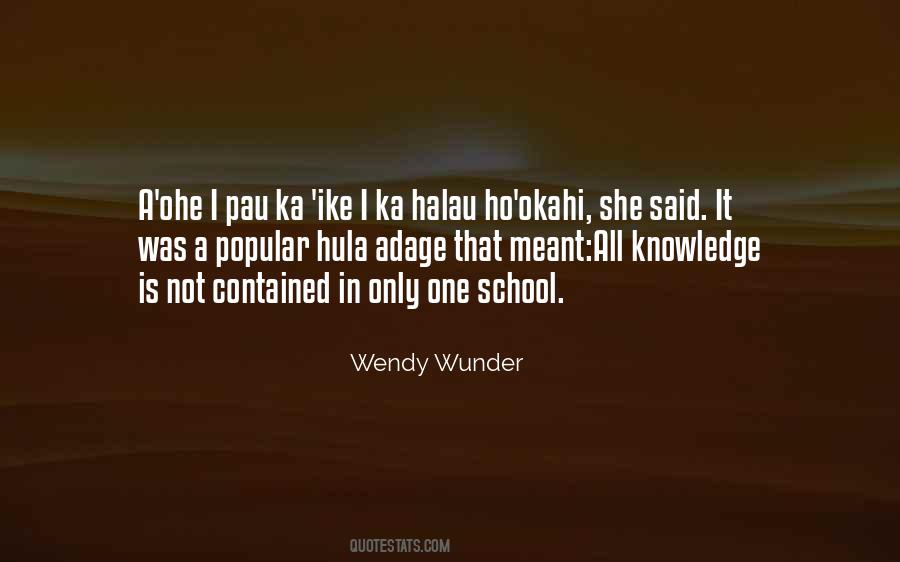 Wunder Quotes #447041