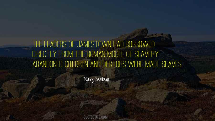 Quotes About Jamestown #1298215