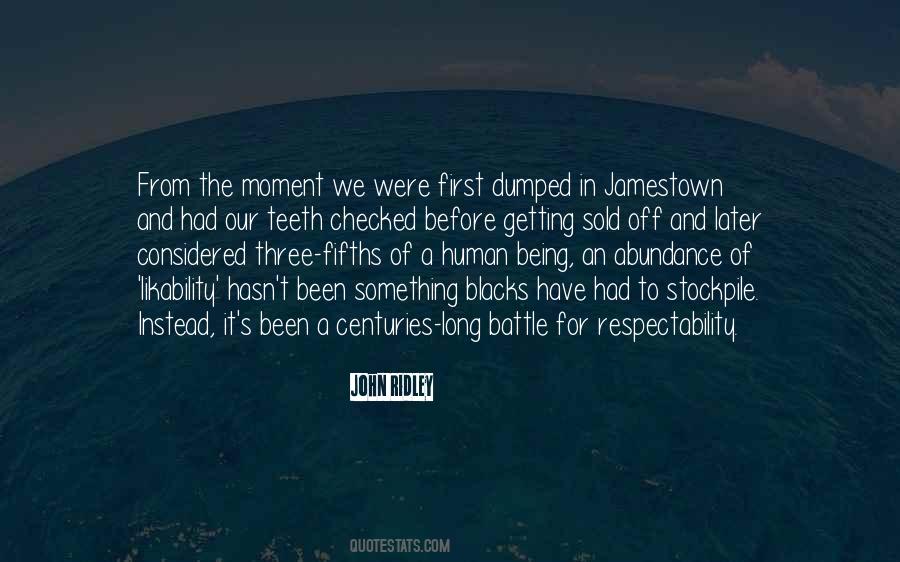 Quotes About Jamestown #1677108