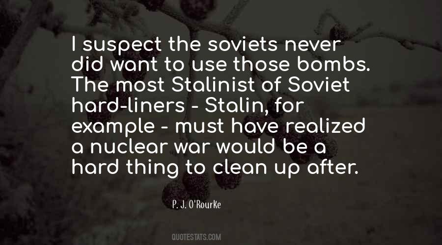 Quotes About Stalinist Russia #145924