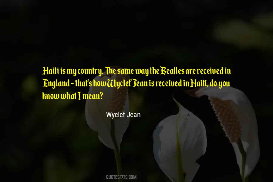 Wyclef Quotes #122731