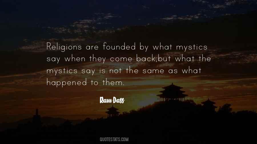 Quotes About Mystics #170280