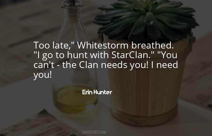 X Clan Quotes #36219