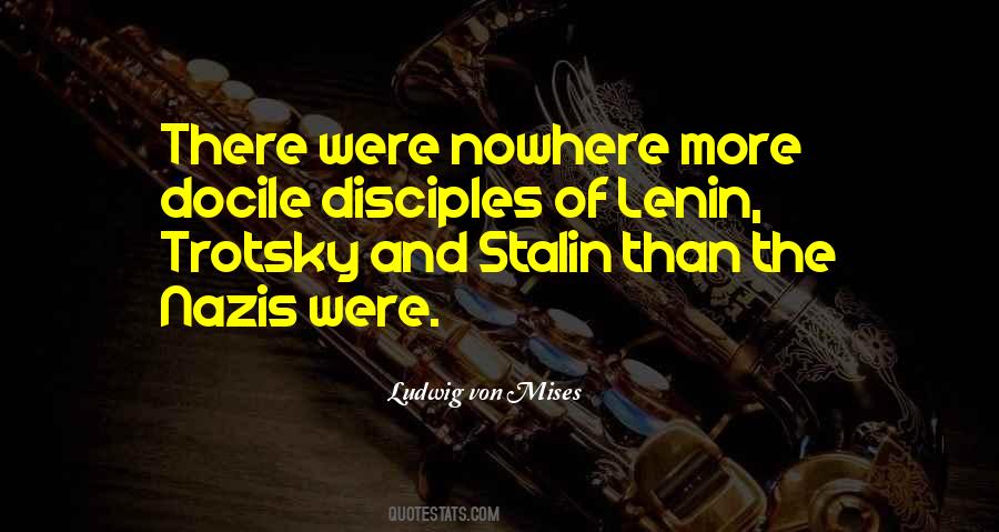 Quotes About Stalin And Trotsky #1203245
