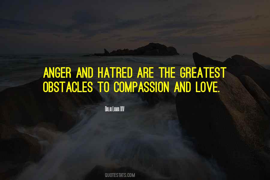 Quotes About Hatred And Anger #1003645