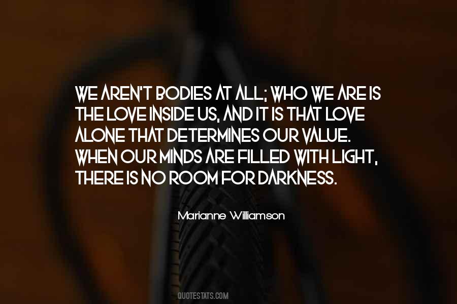 Quotes About Darkness Within Us #2820