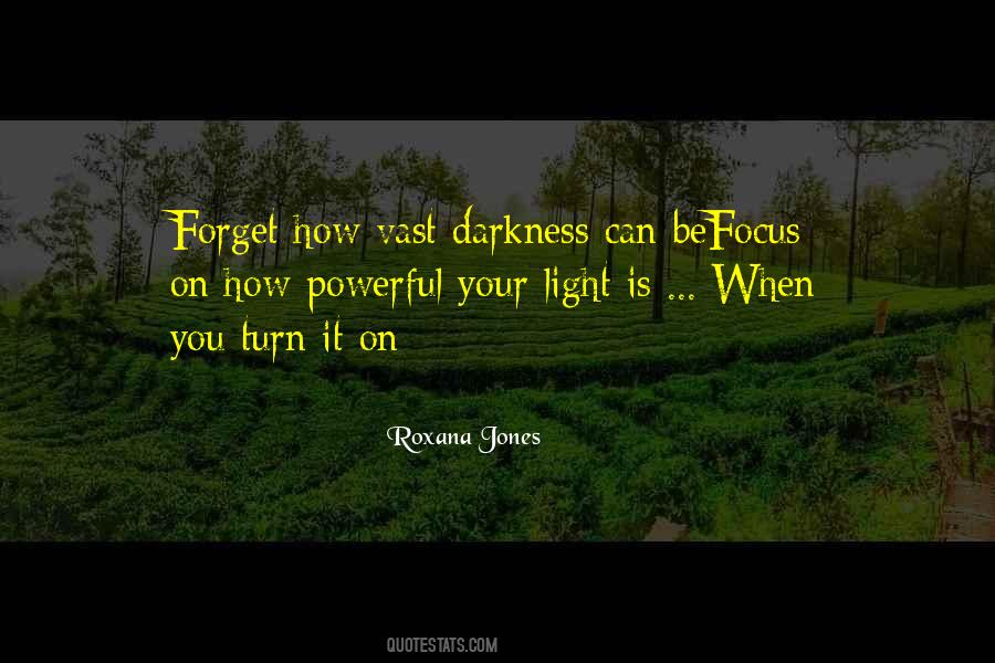 Quotes About Darkness Within Us #8411