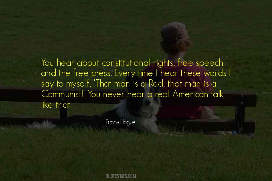 Quotes About Constitutional Rights #1587483