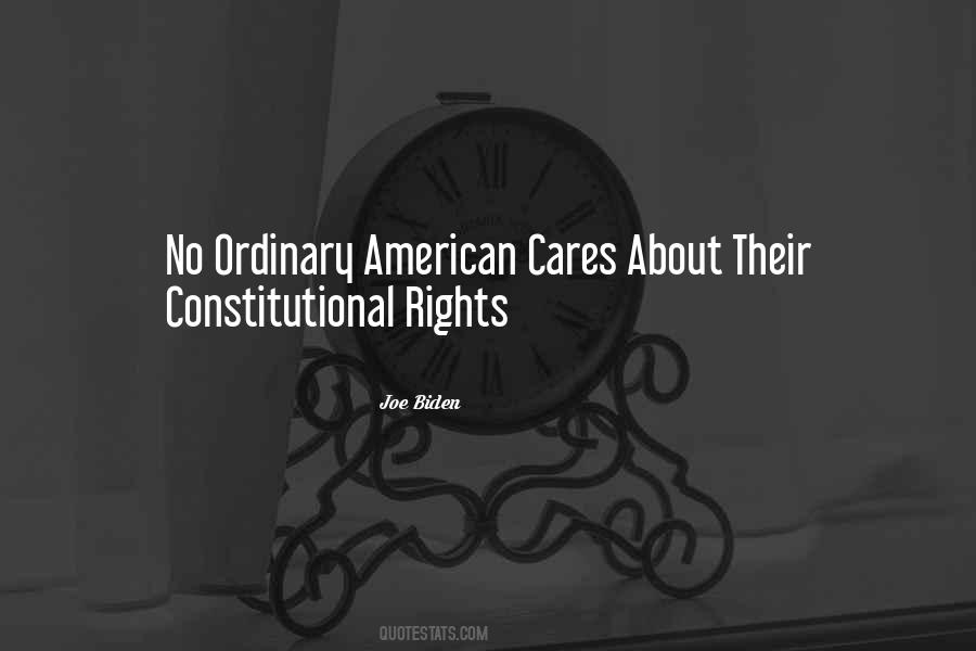 Quotes About Constitutional Rights #1608792