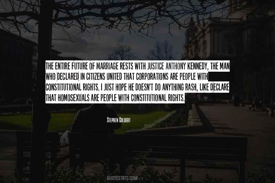 Quotes About Constitutional Rights #1777688