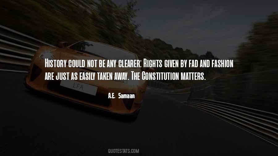 Quotes About Constitutional Rights #1786822