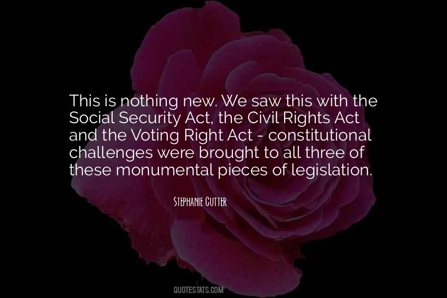 Quotes About Constitutional Rights #267276