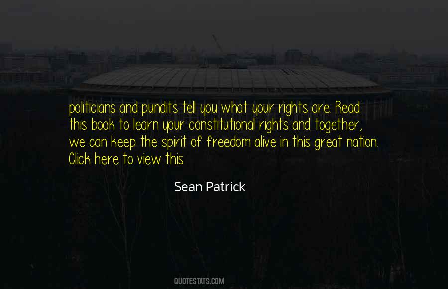 Quotes About Constitutional Rights #292259