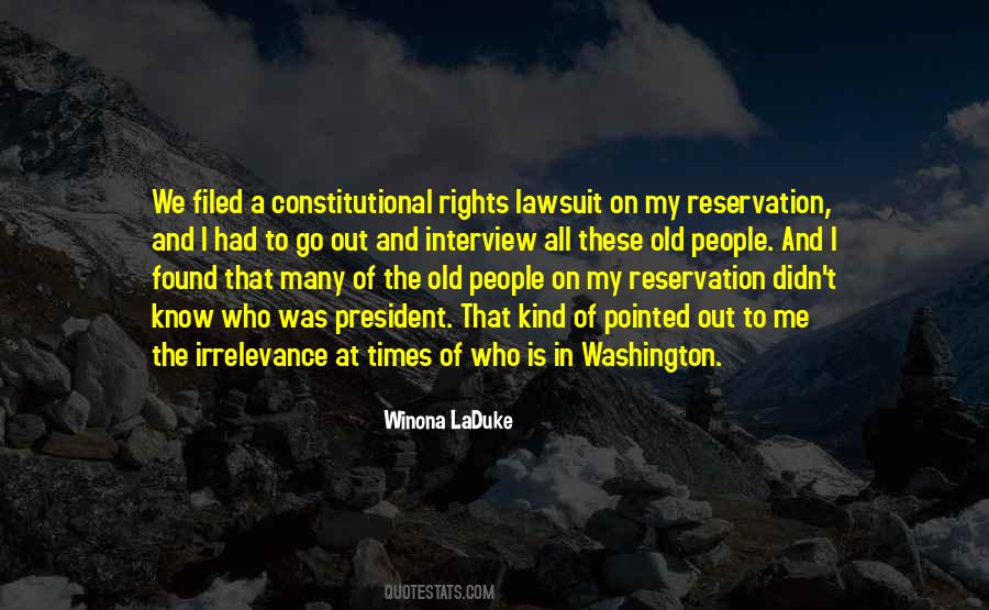 Quotes About Constitutional Rights #880443