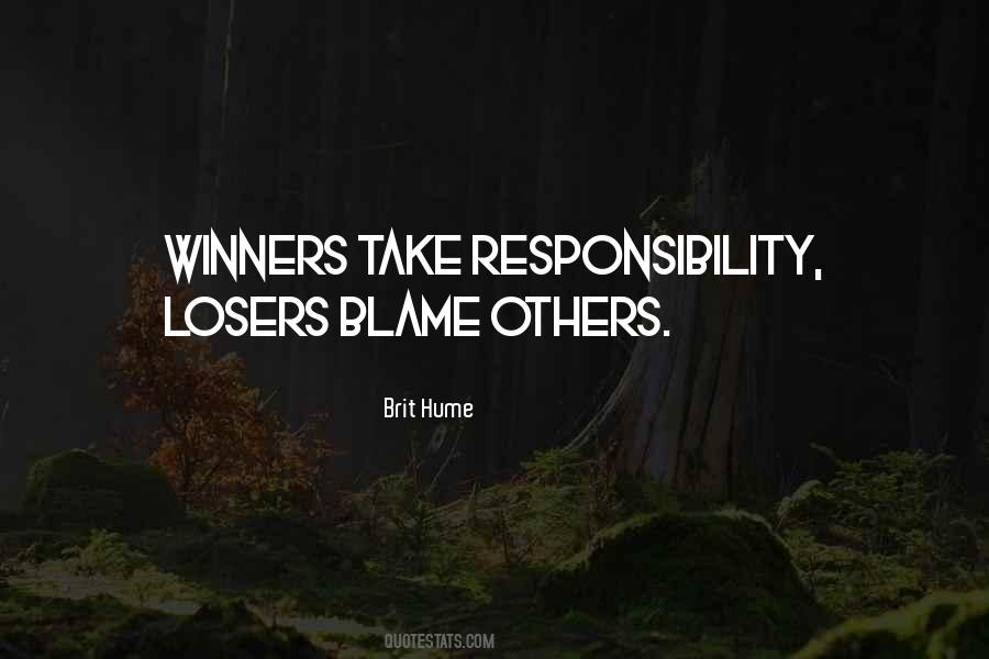 Quotes About Blame Others #1154394