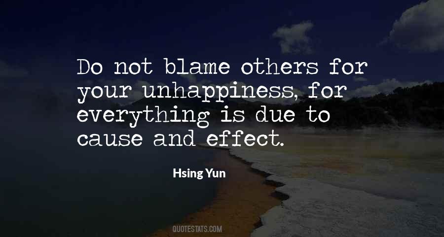 Quotes About Blame Others #227198