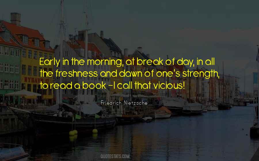 Quotes About The Early Morning #168255