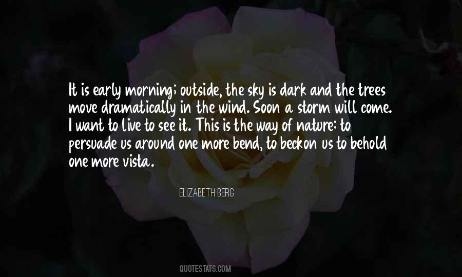 Quotes About The Early Morning #219384