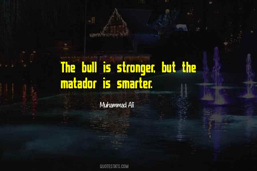 Quotes About Matadors #1444032