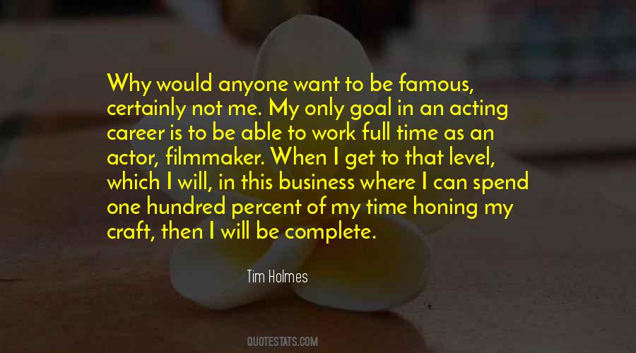 Quotes About Career Goal #1240484